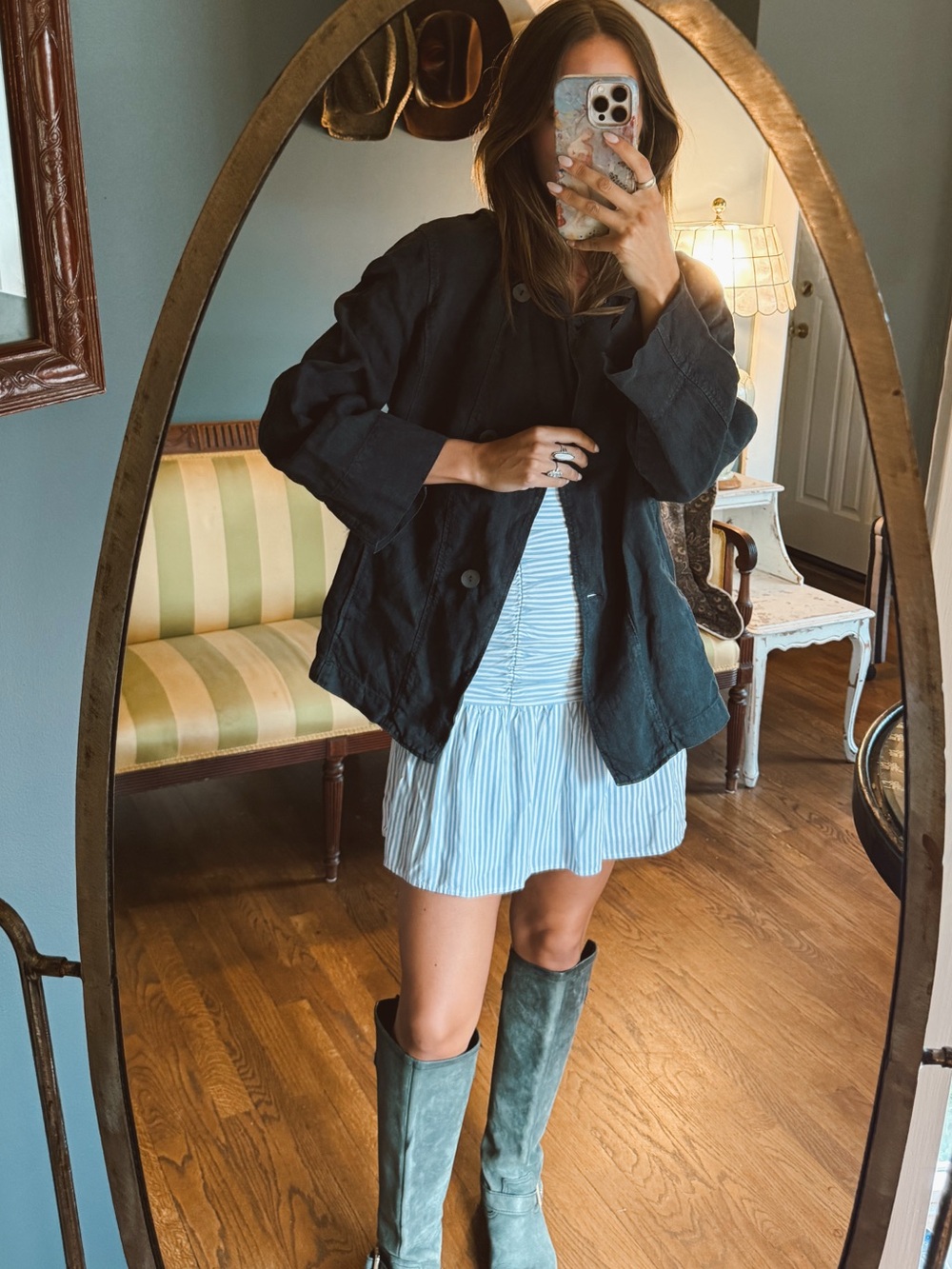 OSKA linen jacket 3